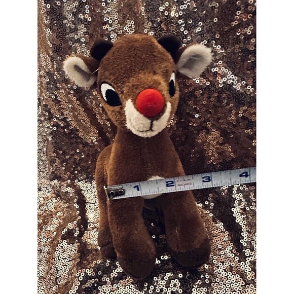 Rudolph The Red Nosed Reindeer Plush Stuffed Animal 11” P11 - Picture 3 of 5